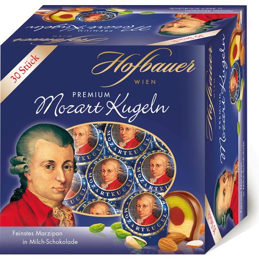 Hofbauer Mozart golyó - Tejcsokoládé, dobozban - 600 g