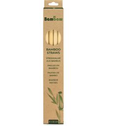 Bambaw Box bambusových brček - 6 × 22 cm