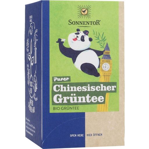 Sonnentor Finom kínai zöld tea Bio - duplakamrás filter