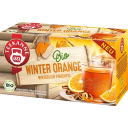 TEEKANNE Organic Winter Orange Tea - 18 double chamber teabags
