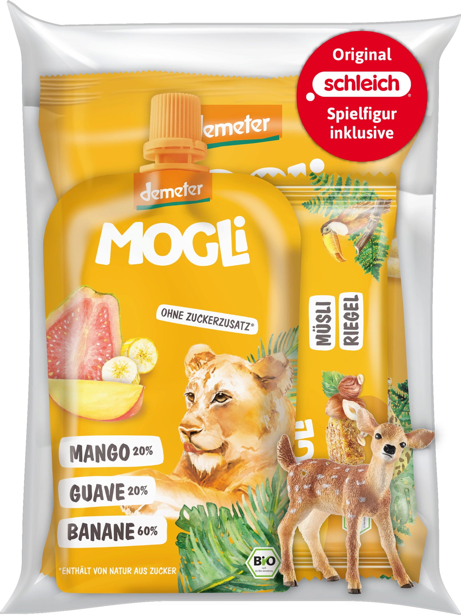 Mogli schleich® svačinová sada, žlutá 