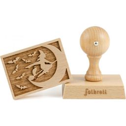 folkroll Witch Cookie Stamp, 70 x 50 mm
