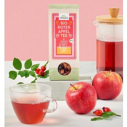 Herbaria Bio French Press čaj červené jablko - 60 g