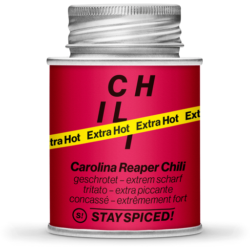 Carolina Reaper Chili - geschrotet - EXTRA SCHARF - 40 g