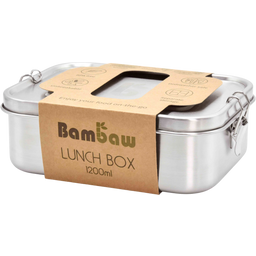 Bambaw Škatla za malico s kovinskim pokrovom - 1.200 ml