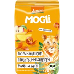 Mogli Snack alla Frutta Bio - Nastri di Mango - 25 g