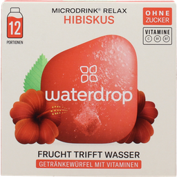 waterdrop Microdrink - RELAX Hibiscus - 12 Pieces