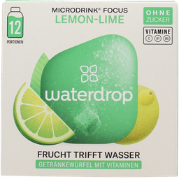 waterdrop Microdrink FOCUS Lemon-Lime - 12 pezzi