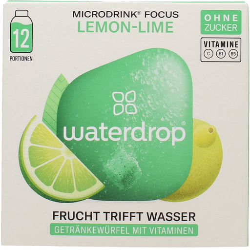 waterdrop Microdrink FOCUS Lemon-Lime - 12 Stück