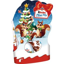 Kinder Maxi Mix di Natale - scoiattolo