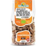 Bio Conchiglie Cappelli & Monococco těstoviny z tvrdé pšenice