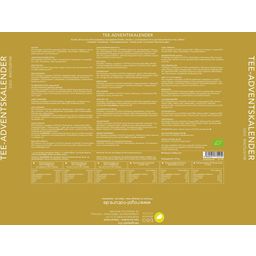 Calendario dell'Avvento Tè e Tisane - Gold Edition - 1 pz.