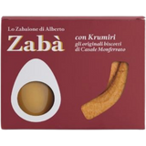 Creme Zabaione Marsala & ciasteczka Krumiri