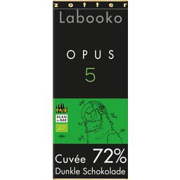 Zotter Chocolate Organic Labooko - 72% Opus 5 - 70 g