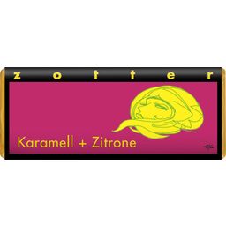 Zotter Schokolade Bio Karamel + citron - 70 g