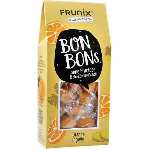 Frunix Caramelos - Naranja y Jengibre - 90 g