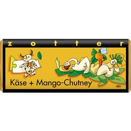 Zotter Schokolade Organic Cheese + Mango Chutney - 70 g