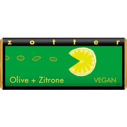 Zotter Chocolate Organic Olive + Lemon VEGAN - 70 g