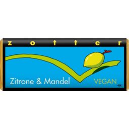 Zotter Schokolade Organic Lemon & Almond - 70 g