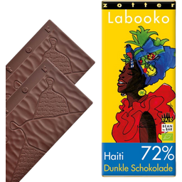 Zotter Schokolade Organic Labooko - 72% Haiti - 70 g