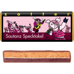 Zotter Schokoladen Spectacle de bacon biologique - 70 g