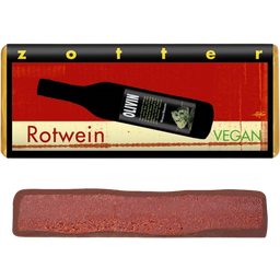 Zotter Chocolate Organic Red Wine VEGAN - 70 g