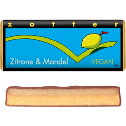 Zotter Chocolate Organic Lemon & Almond VEGAN - 70 g