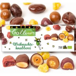 Zotter Schokoladen Biologische Balleros Weihnachtsknabberei - 100 g