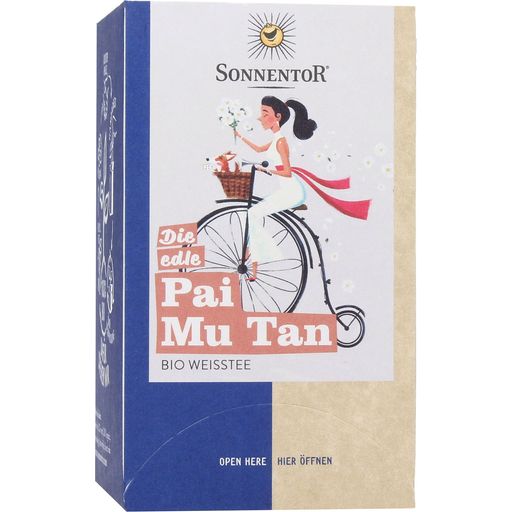 Sonnentor Biała herbata Pai Mu Tan - Torebki herbaty, 20 szt