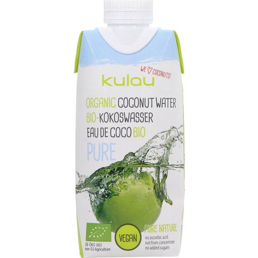 Kulau Eau de Coco Bio - PURE, 330 ml