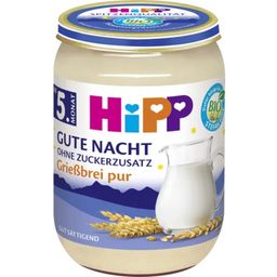 Biologische Babyvoeding Potje - Pure Griesmeelpap - 190 g