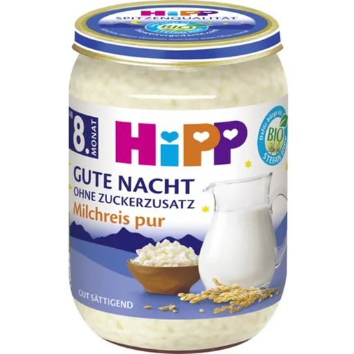 Organic Good Night Baby Food Jar - Pure Rice Pudding - 190 g