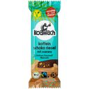 BIO Koffein-Csokoládé szelet - Földimogyoró-Karamell-Tengeri só