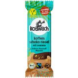 Biologische Cafeïne Chocoladereep - Pinda Karamel Zeezout