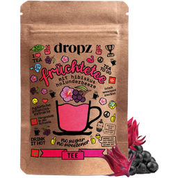 Microdrink Tea - Infusion de fruits avec Hibiscus et Baies de Sureau - Infusion aux fruits avec hibiscus et baie de sureau
