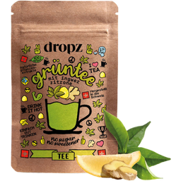 dropz Microdrink Tea zielona herbaty z imbirem - Zielona herbata cytryna imbir
