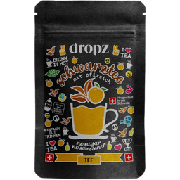 dropz Microdrink Tea - Fekete tea-Őszibarack