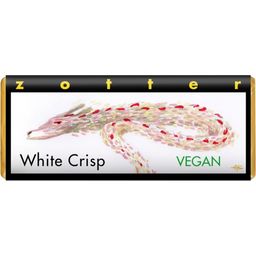 Zotter Schokoladen Chocolat Bio "White Crisp" | VEGAN