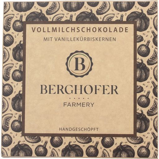 Berghofer Farmery Mlečna čokolada z bučnimi semeni - 100 g