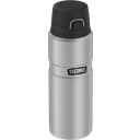 Thermos KING BOTTLE for Drinks - matte steel