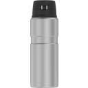 Thermos KING BOTTLE for Drinks - matte steel