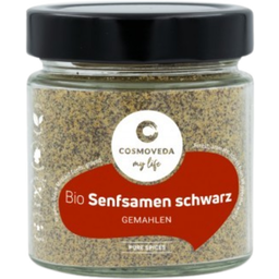 Cosmoveda Bio hořčičná černá semínka (mletá) - 90 g