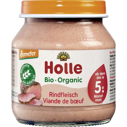 Holle Organic Beef, 125 g - Piccantino Online Shop International