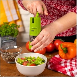 Kuhn Rikon Ratchet Grinder Spice Mill - Green