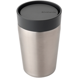 Brabantia Make & Take Insulated Mug, 0.2 L - Dark Grey
