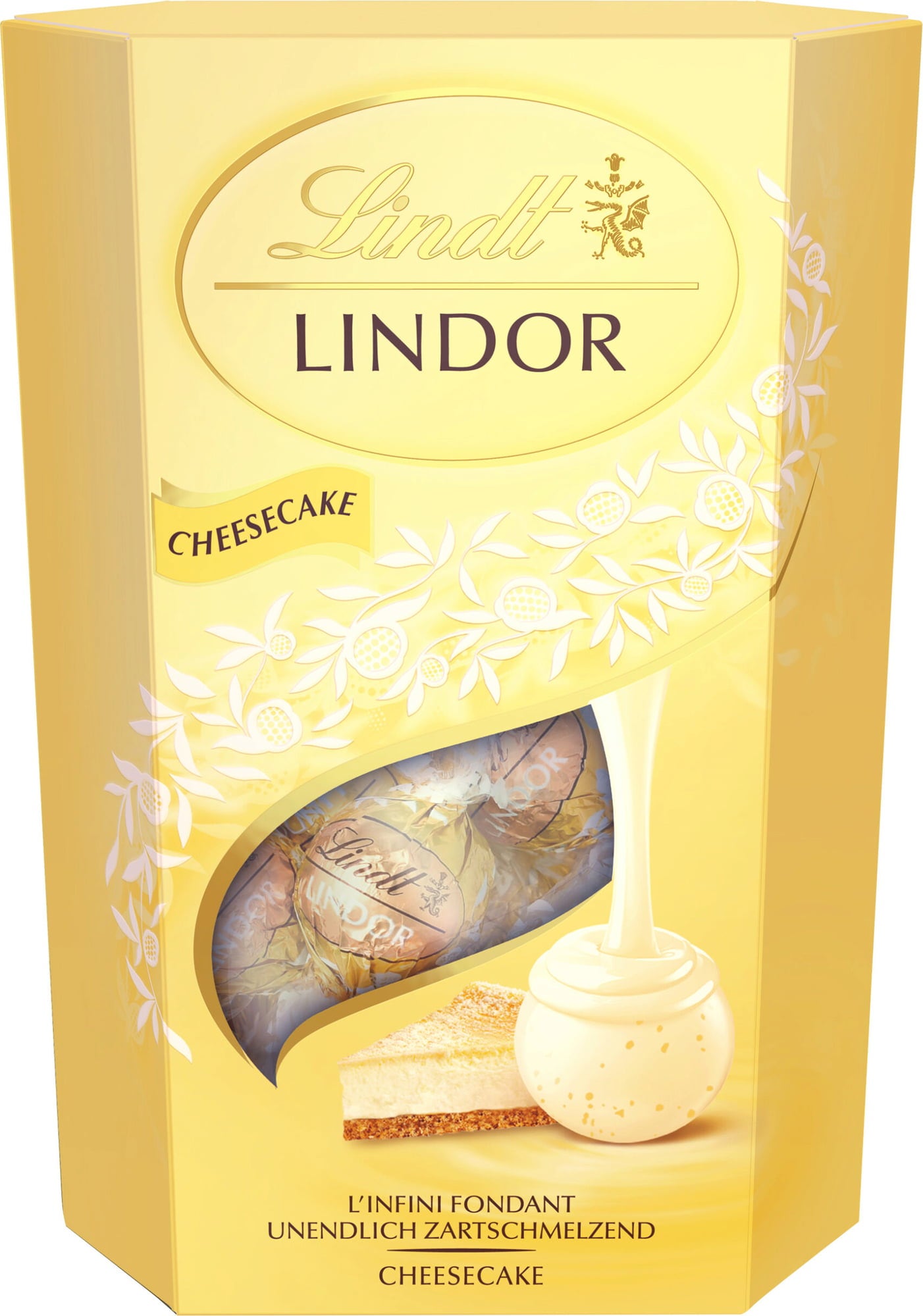 Lindt Lindor pralinky Cheesecake