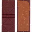 Chocolate Bio Arriba y Abajo - Grosellas y Nueces de Macadamia - 70 g