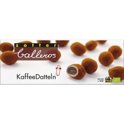 Zotter Schokoladen Bio Balleros" Kaffee Datteln"
