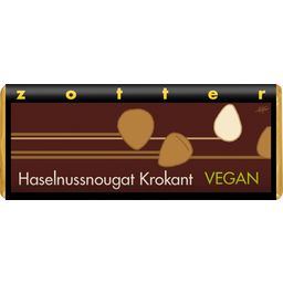 Zotter Schokolade Organic Hazelnut Nougat Brittle