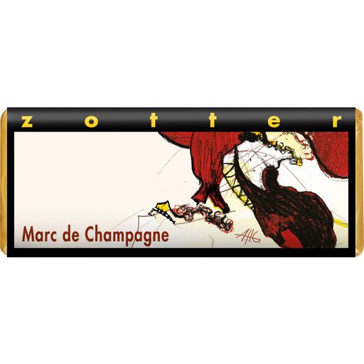 Zotter Chocolate Organic Marc de Champagne - 70 g
